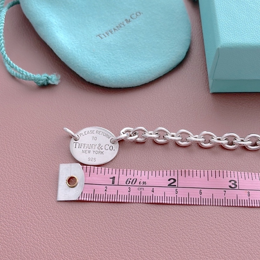 Authentic Return to Tiffany sterling silver tag necklace - Picture 5 of 7